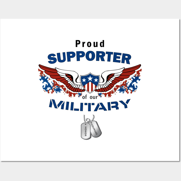 Support the Military Wall Art by krisk9k